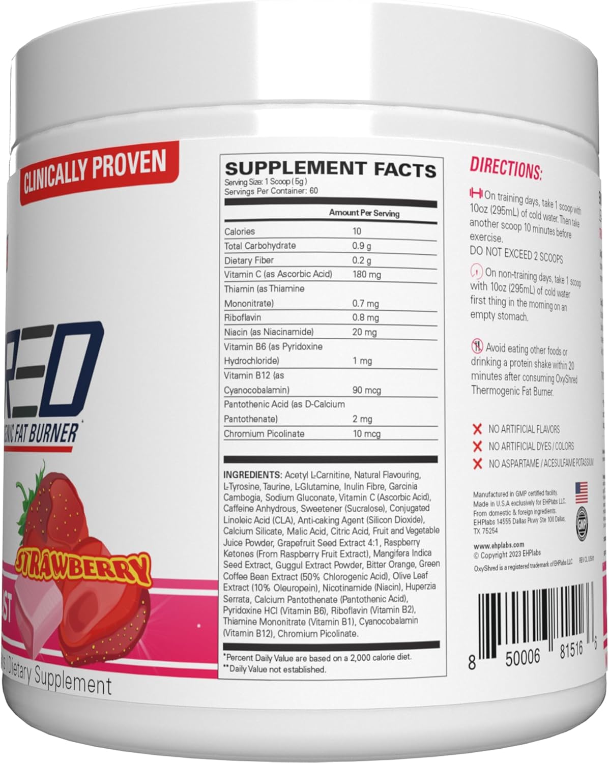 Oxyshred Thermogenic Fat Burner Twin Pack Bundle